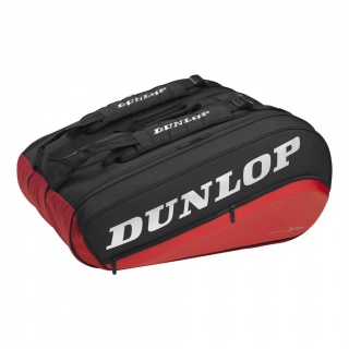 Dunlop Tennis-Racketbag Srixon CX Performance (Schlägertache, 3 Hauptfächer) schwarz/rot 12er
